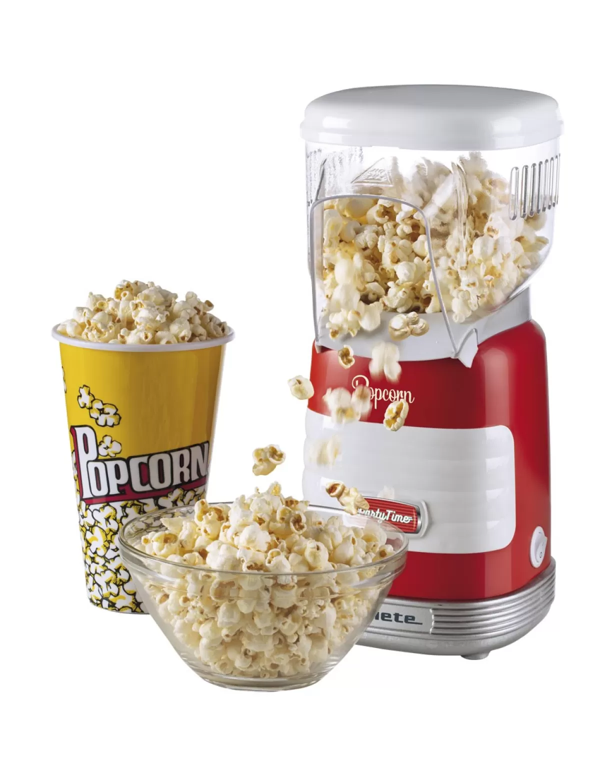 Cheap Ariete Popcorn-Maschine, Retro Design, Rot/Weiss