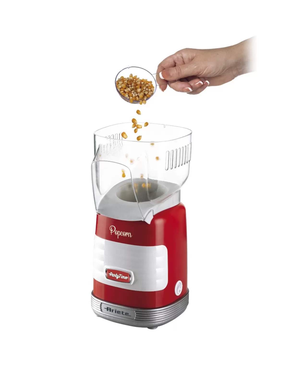 Cheap Ariete Popcorn-Maschine, Retro Design, Rot/Weiss