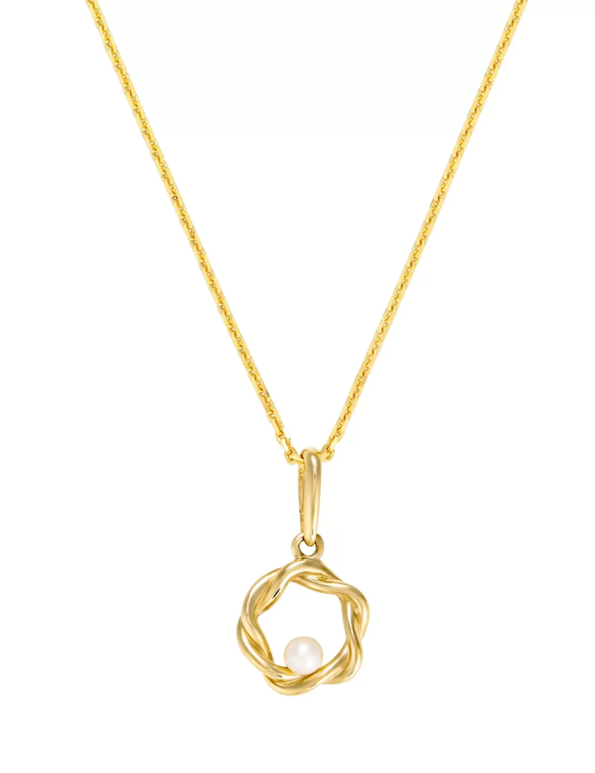 Best By Colette Anhanger «Nittaya», Weisse Perle/Gelbgold 375