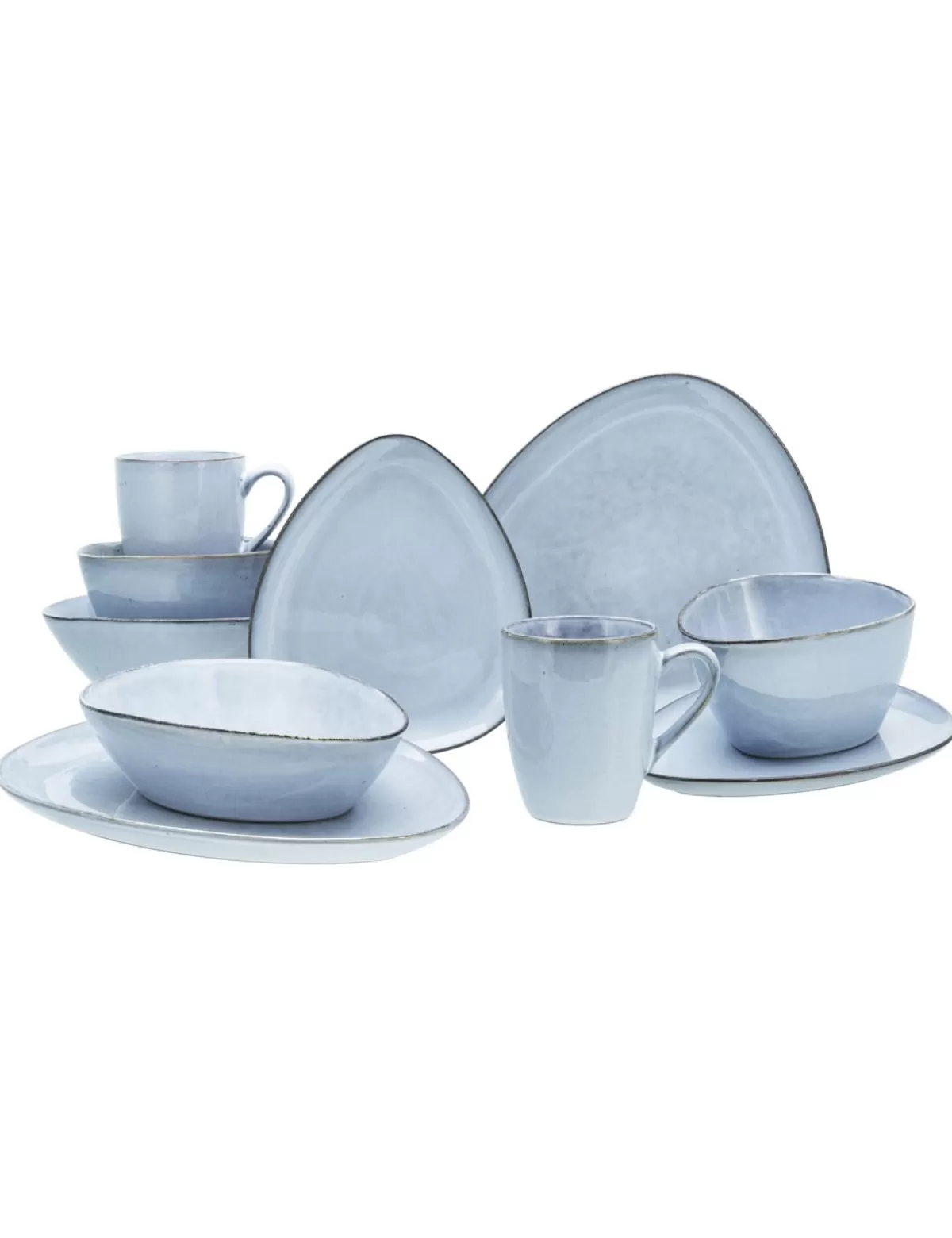 Clearance Creatable Tafelservice «Cloudy Sky», 10-Teiliges Set Für 2 Personen