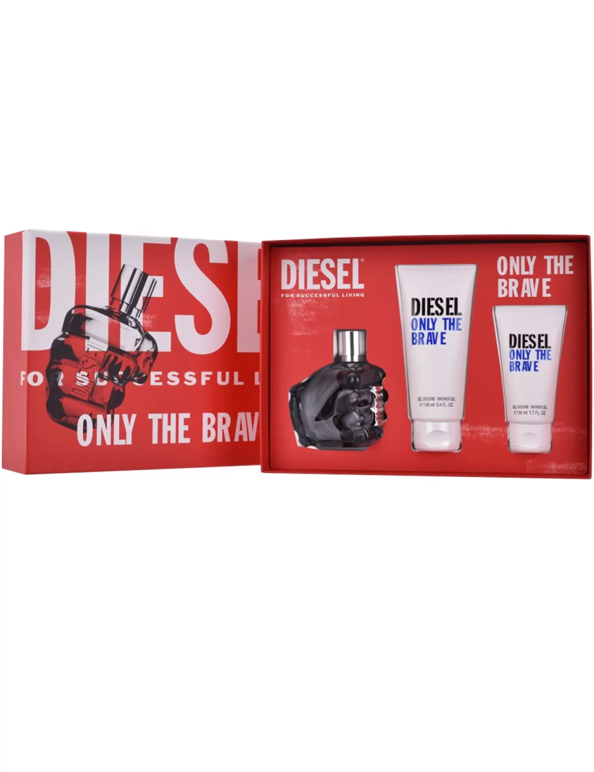 Hot * Diesel Parfum-Set Für Herren «Only The Brave», 3-Teilig