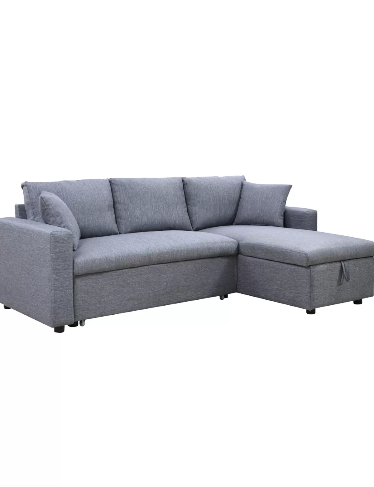 Best * Eck-Schlafsofa «Oliver» Mit Stauraum, Grau