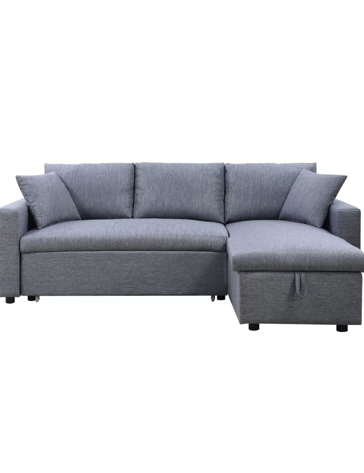 Best * Eck-Schlafsofa «Oliver» Mit Stauraum, Grau