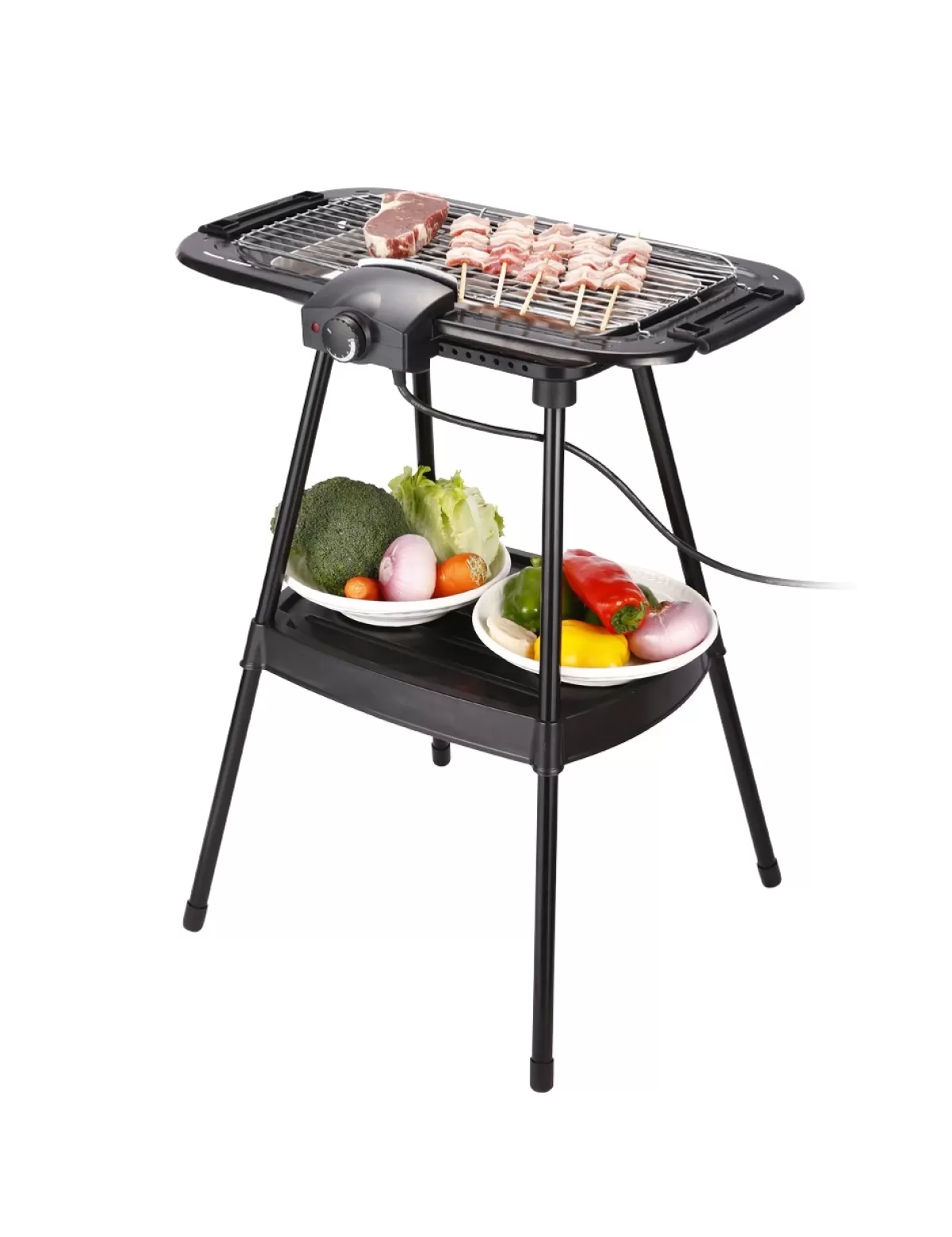 Best Ohmex Elektrogrill Mit Plancha