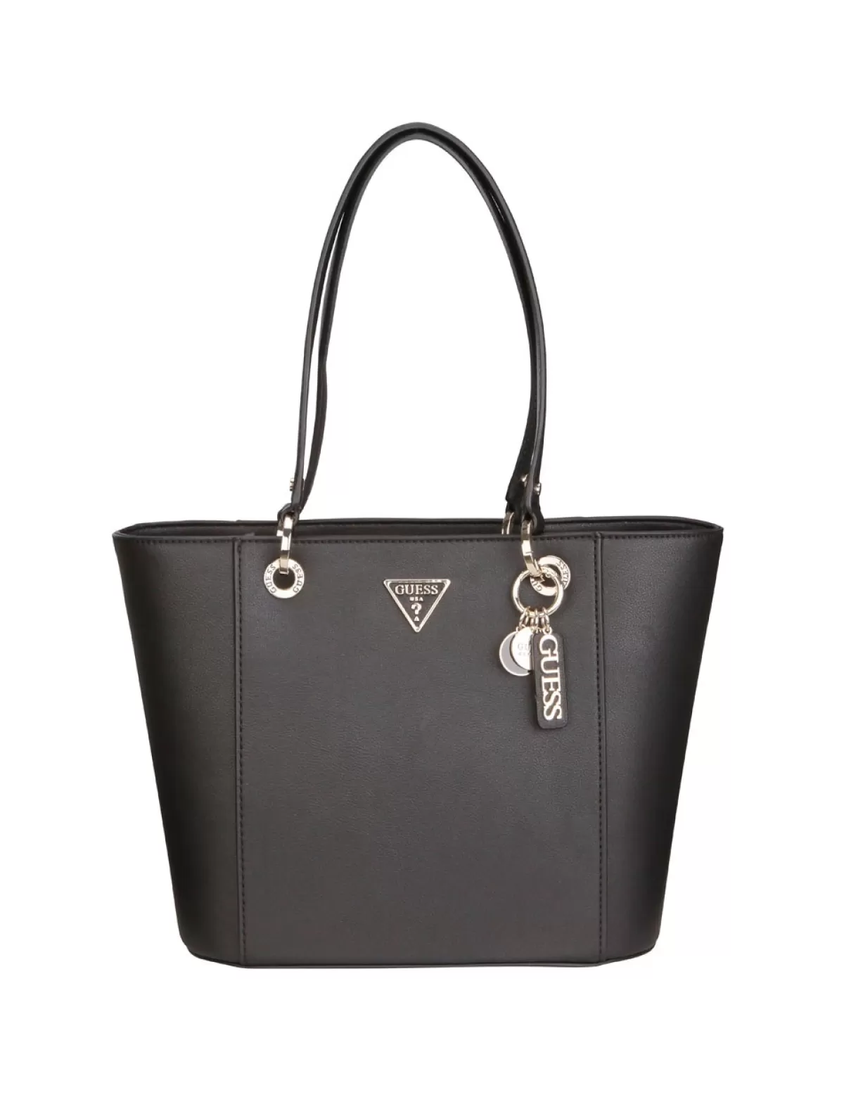 Cheap GUESS Handtasche «Noelle Uni», Schwarz