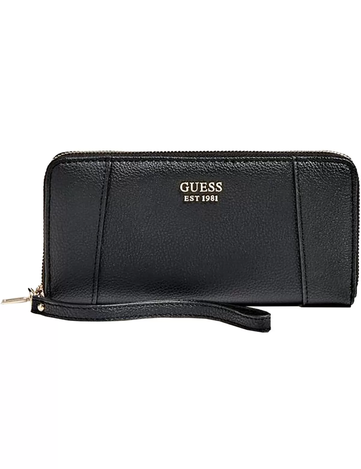 Clearance GUESS Portemonnaie «Naya», Schwarz