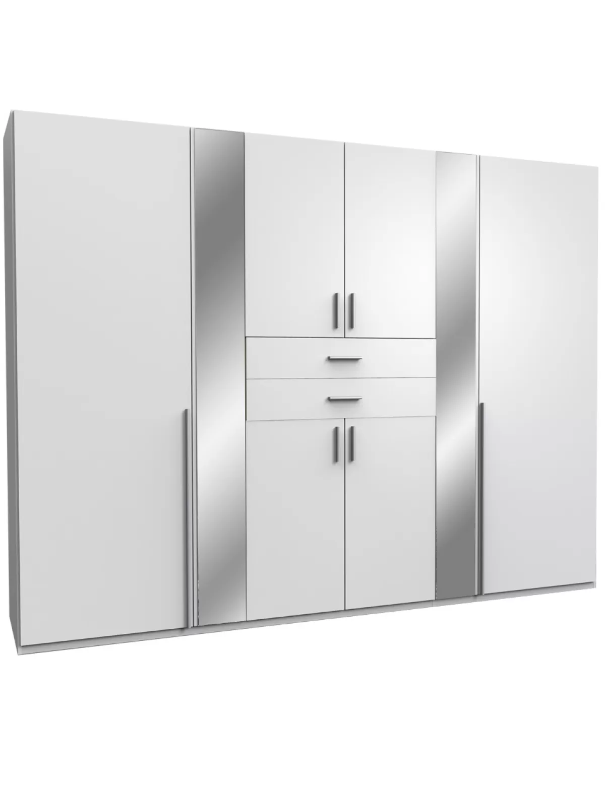 Best Sale Wimex Kleiderschrank «Vana», B 270 Cm, Dekor Weiss