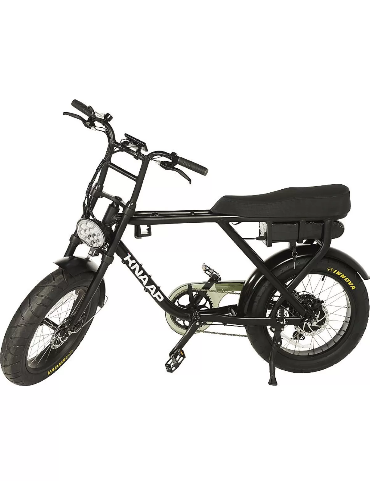 Discount KNAAP E-Bike «Ams», 7 Gange, Schwarz Mattiert