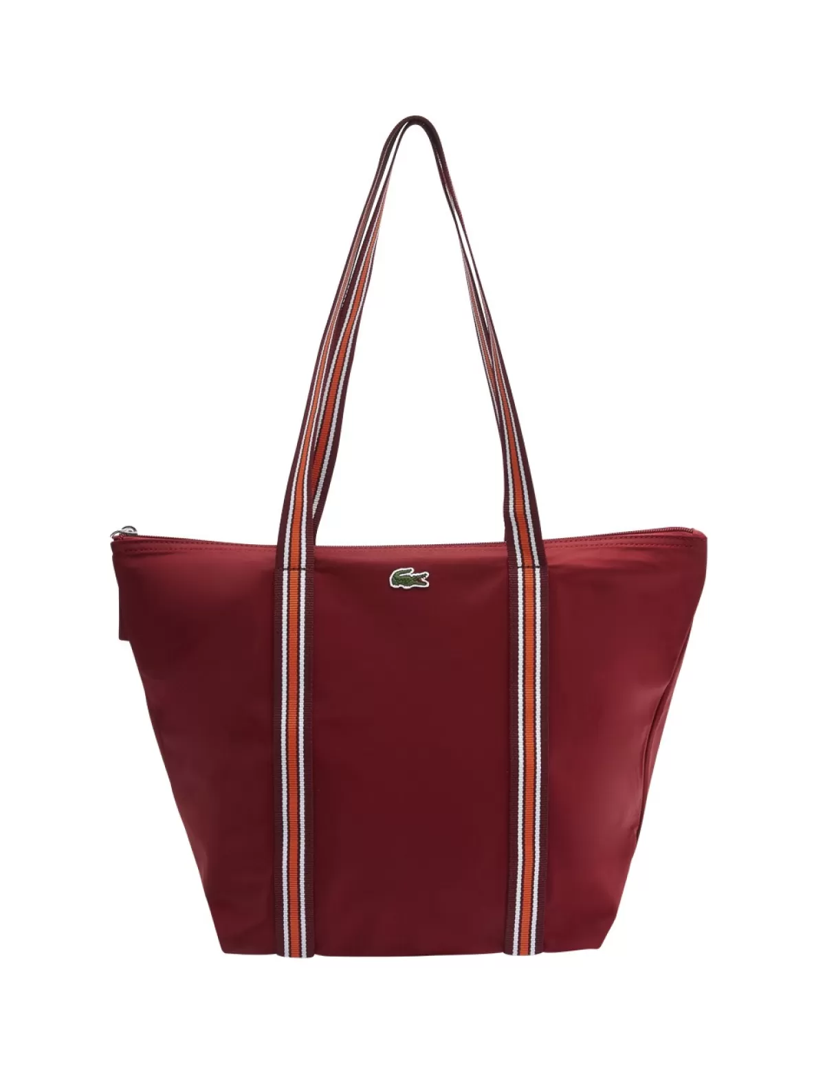 Shop Lacoste Faltbare Handtasche «Jeanne» Mit Grossen Henkeln, Bordeaux