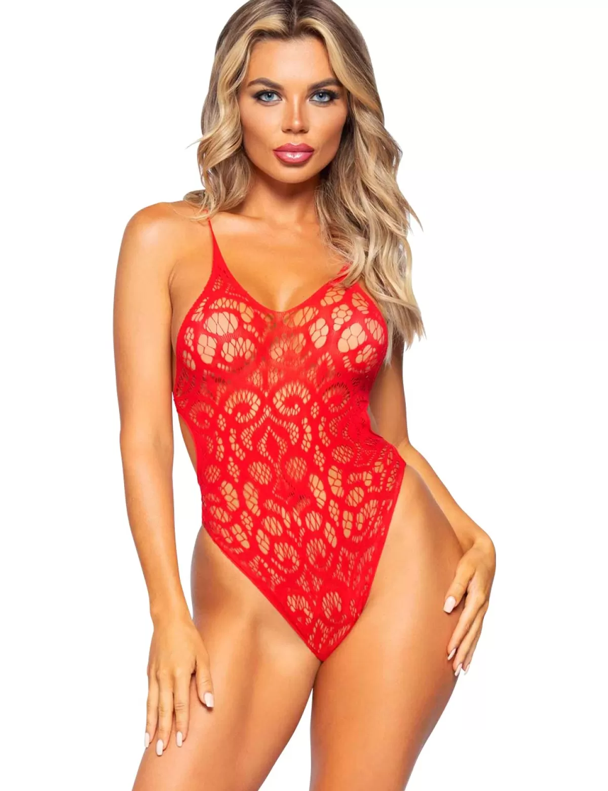 Flash Sale Leg Avenue Body «Lace», Rot