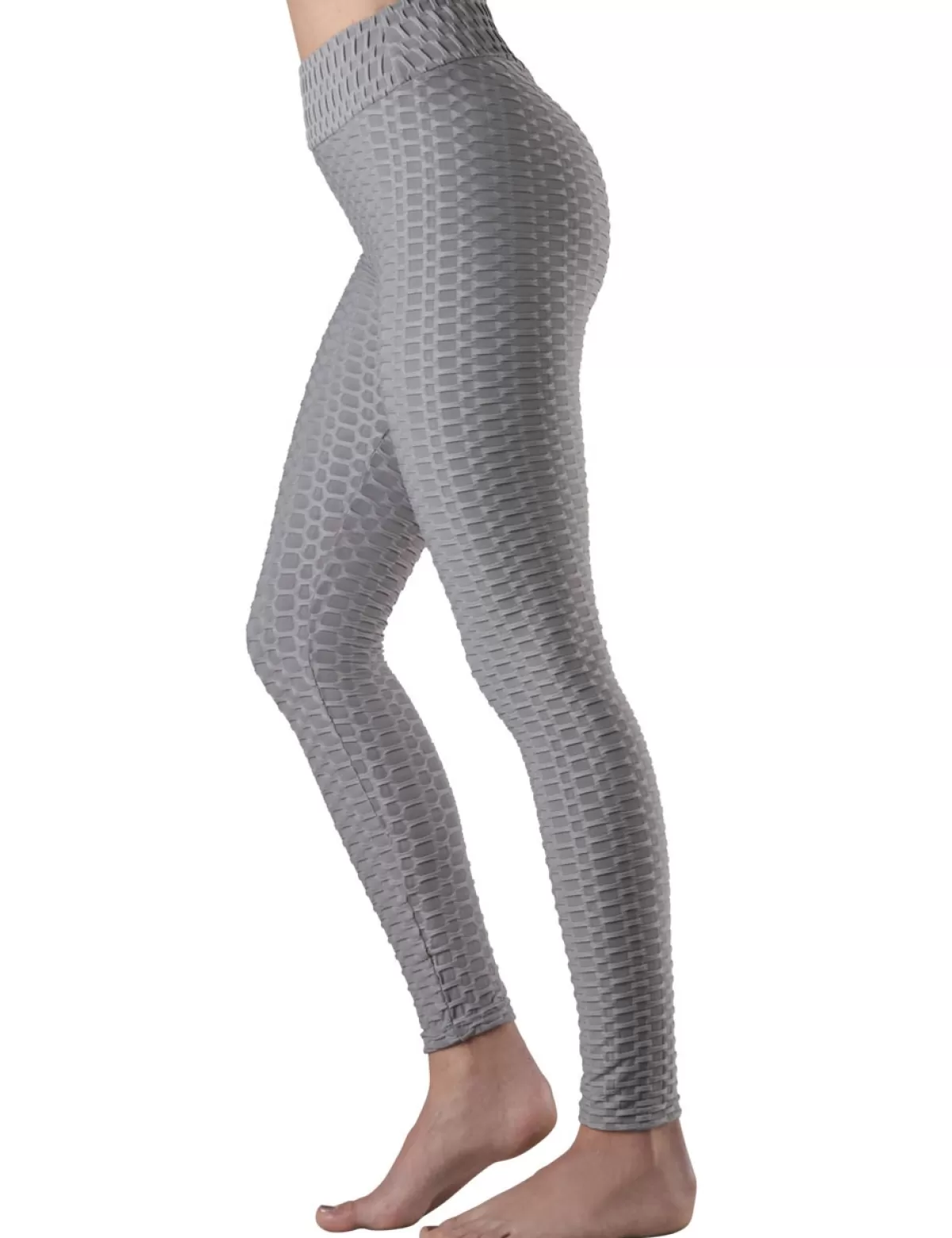 Best * Leggings Anti-Cellulite, Push-Up, Shaping, Grau