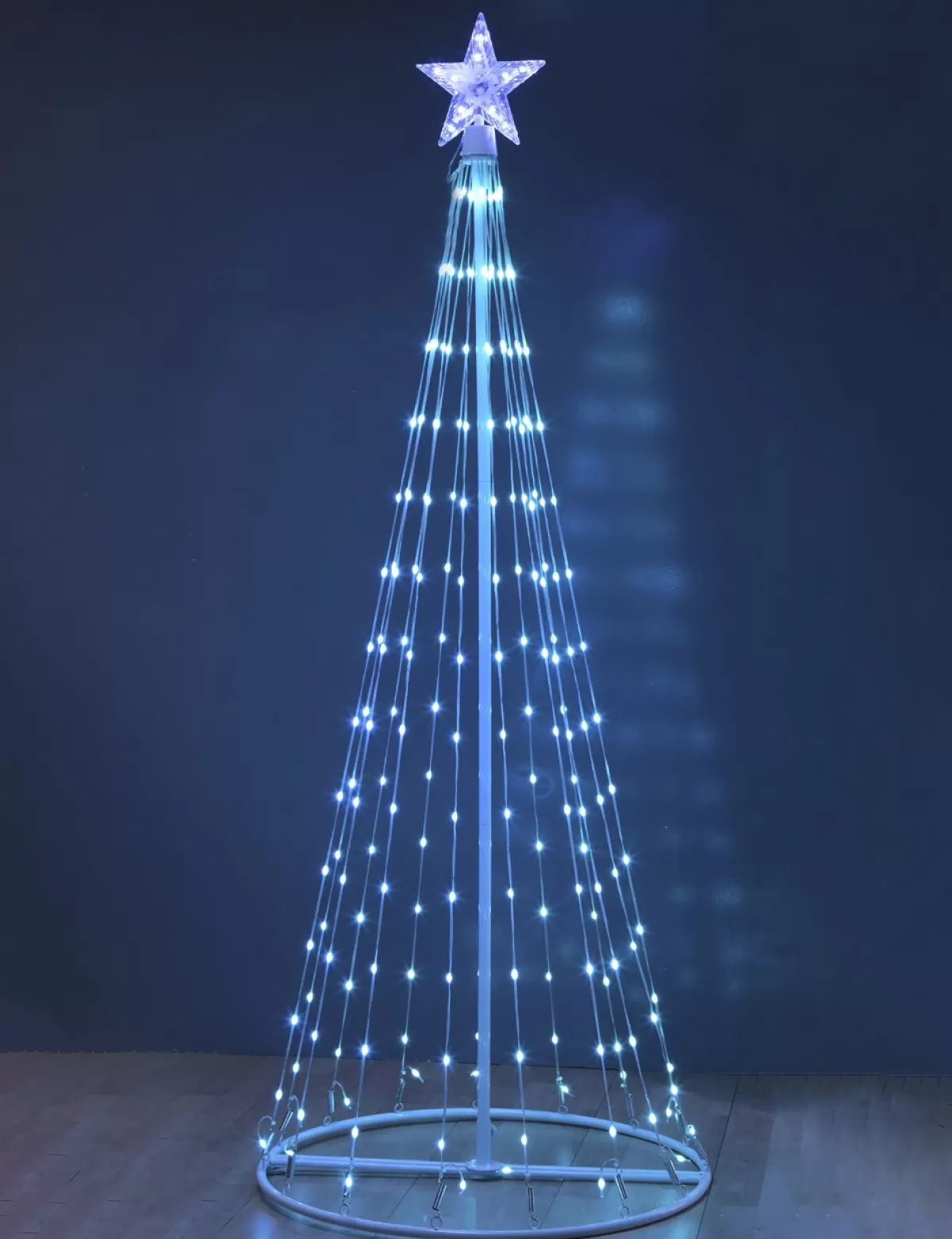 Best * Leuchtender Tannenbaum «Magische Pyramide», Neue Effekte, 220 Leds