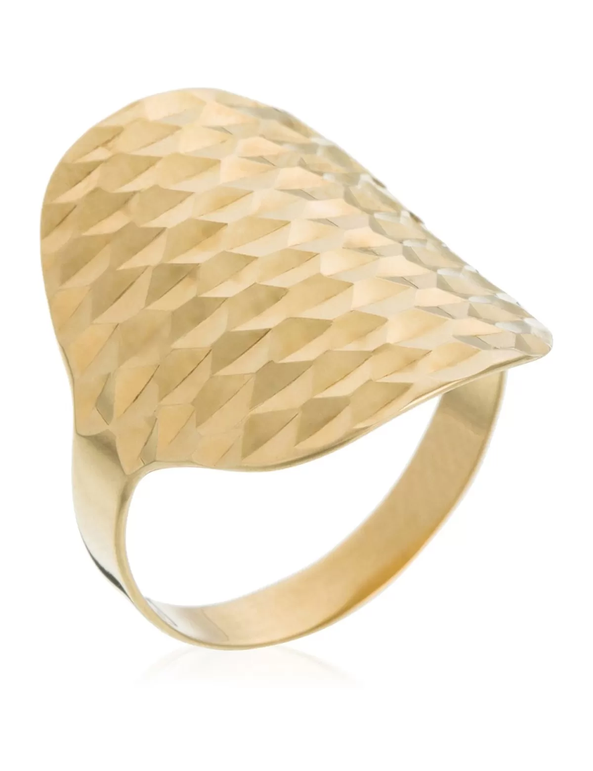 Online L'instant d'Or Fingerring «Armadillo», Gelbgold