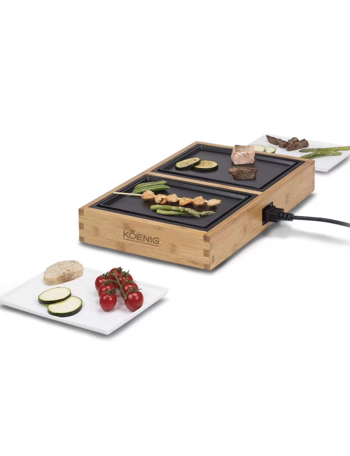 Cheap Koenig Multifunktionaler Tischgrill «Dinner For 2»