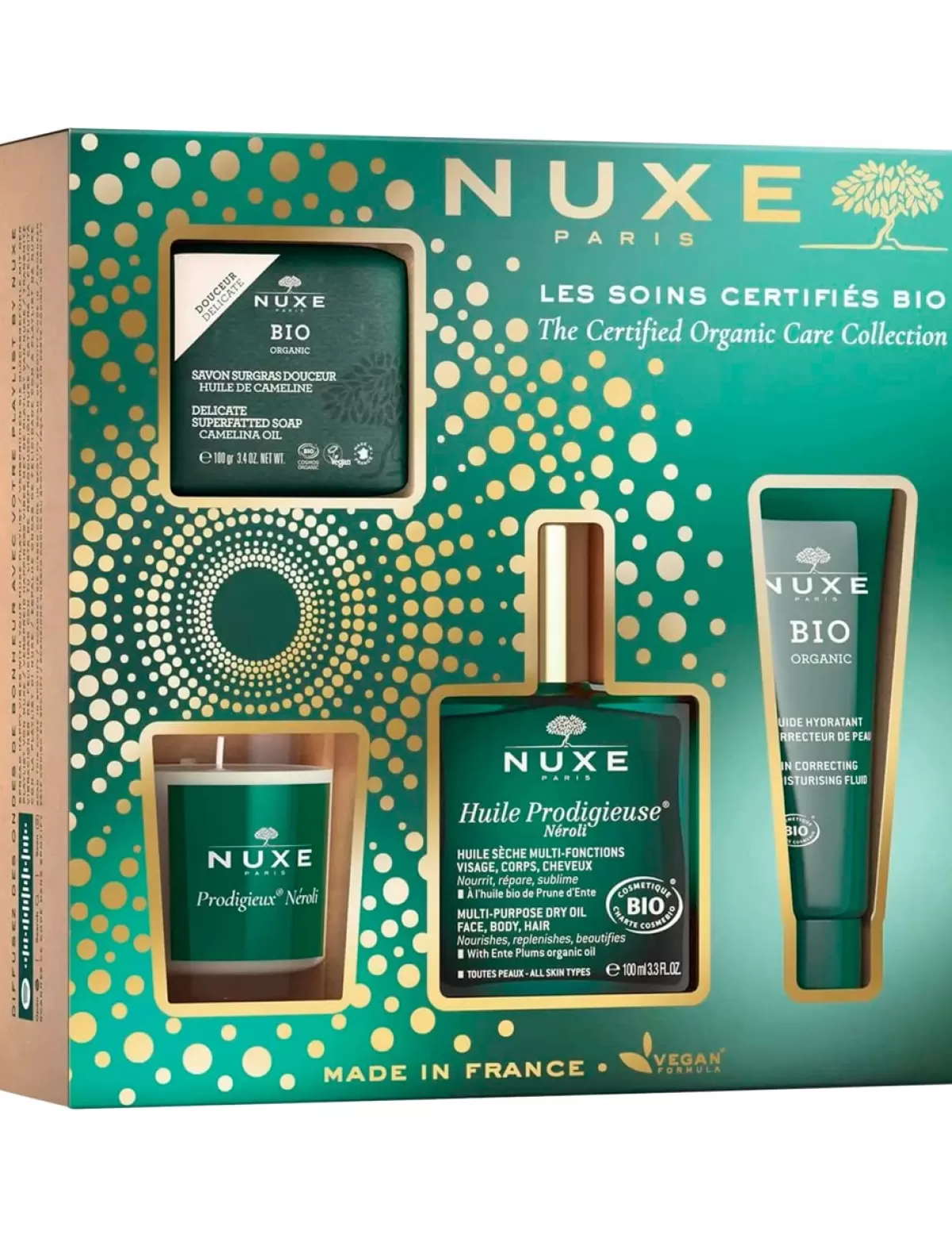 Fashion NUXE Geschenk-Box «Bio», 4Er-Set