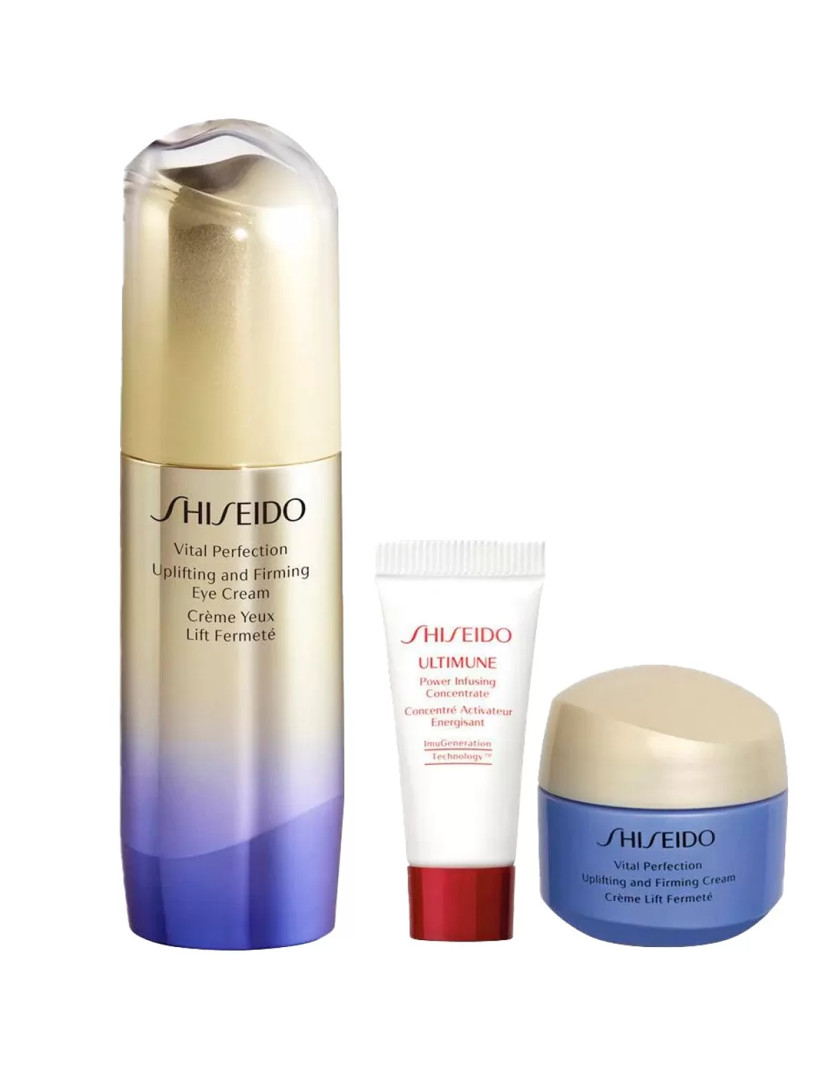 Fashion * Shiseido Uplifting & Firming Eye Cream-Set «Vital Perfection», Anti-Aging