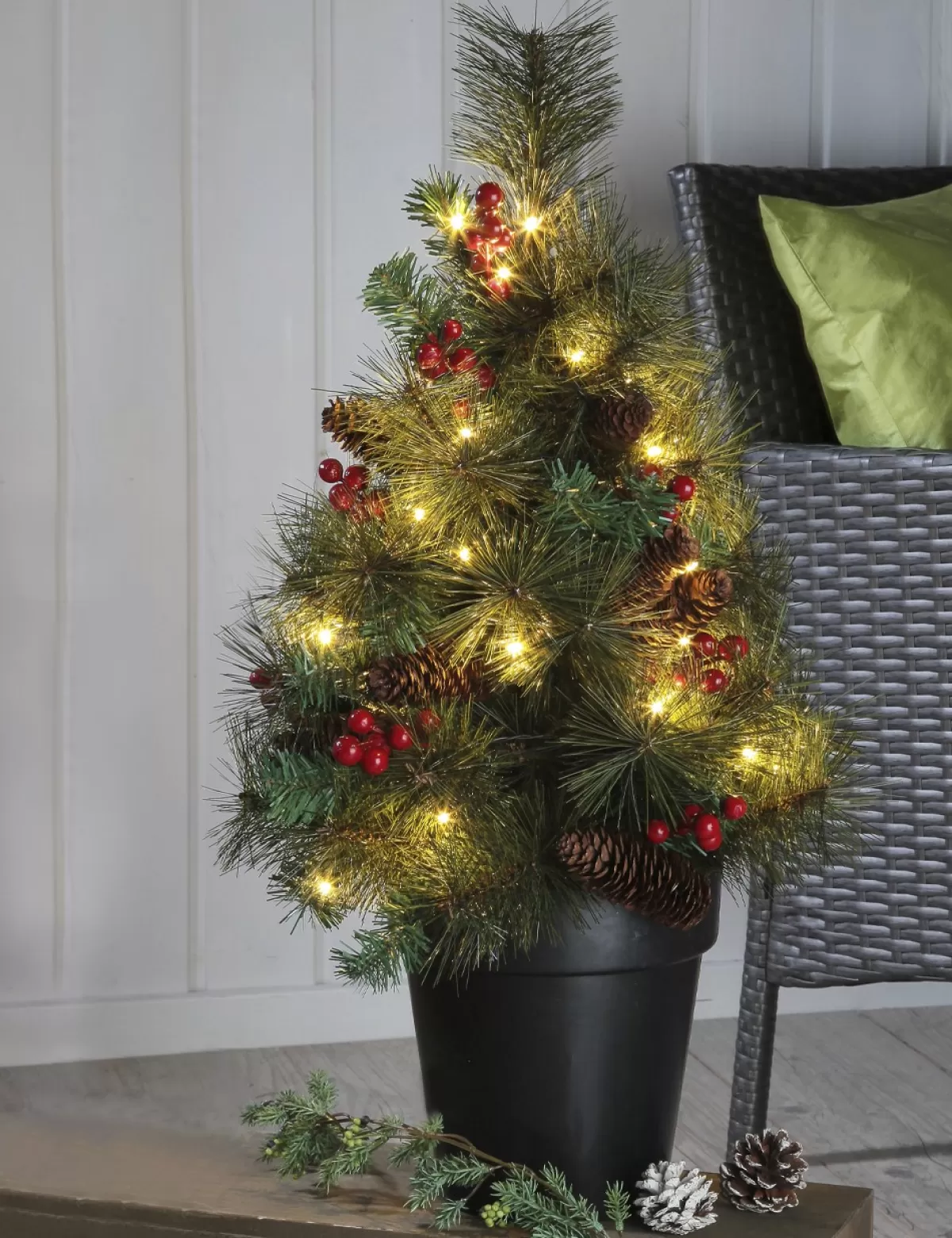 Cheap * Tannenbaum Im Topf, 35 Leds