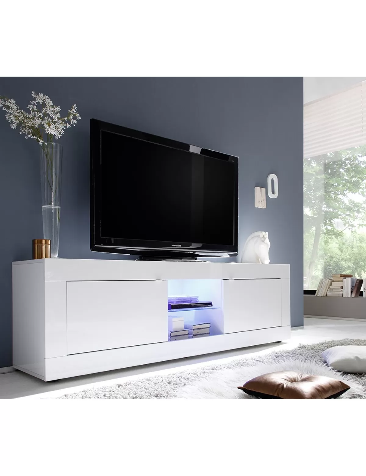 Clearance LC SPA Tv-Mobel «Bianco»