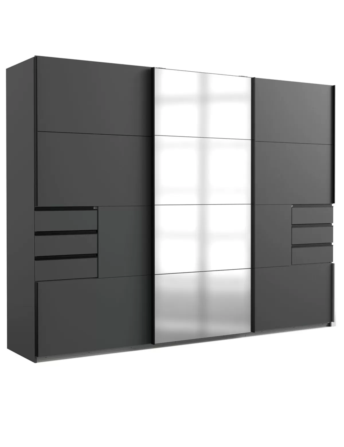 Hot Wimex Kleiderschrank «Saigon», B 270 Cm, /Graphit